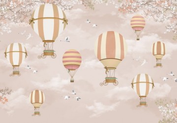 Uçan Balonlar Ağaç Dalları…