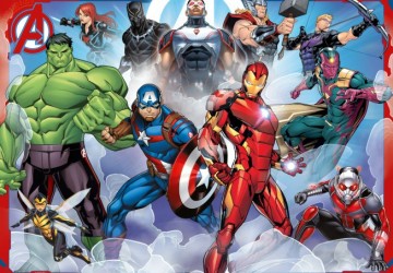 3D Avengers Kahramanları 