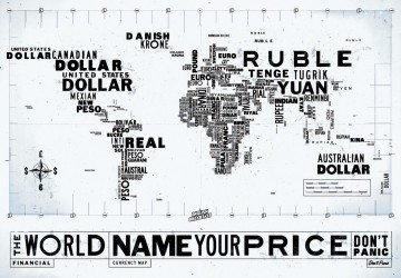 para birimleri dünya haritası