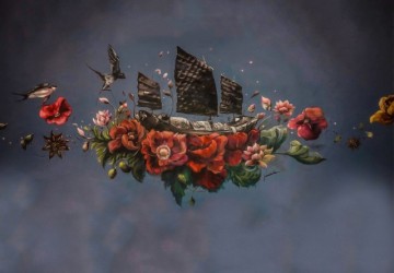 bulutlar korsan gemisi ve çiçek…