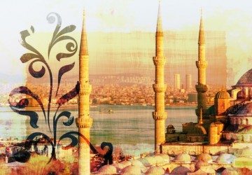 Sultanahmet camii ve İstanbul…