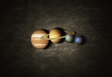 evrendeki güneş sistemi gezegen…