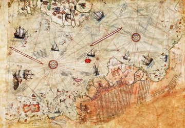 nostaljik denizci haritası